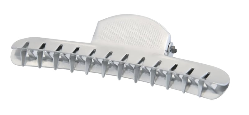 COMAIR GERMANY Alumínium Hullámos Hajcsipesz Nőknek - 70 mm-es Professzionális Hajrögzítő Csatt, 10 db-os Csomag, Fényes Hatás