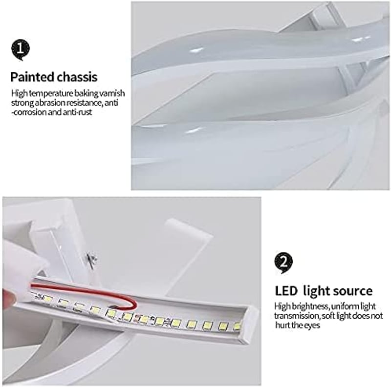Comely 22W LED fali lámpa modern akril design nappali hálószoba előszoba lépcsőhöz