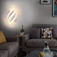 Comely 22W LED fali lámpa modern akril design nappali hálószoba előszoba lépcsőhöz 8