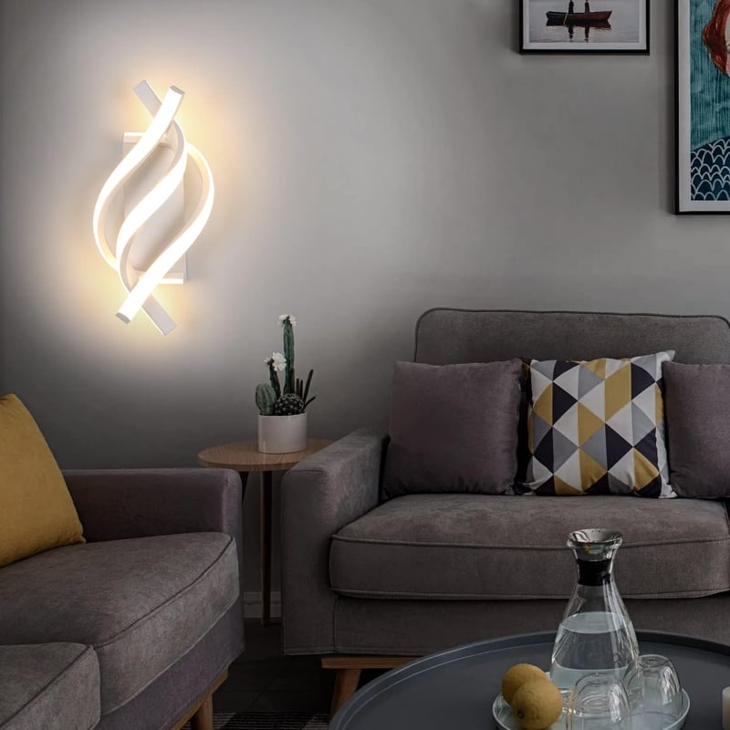 Comely 22W LED fali lámpa modern akril design nappali hálószoba előszoba lépcsőhöz