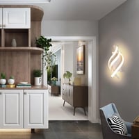 Comely 22W LED fali lámpa modern akril design nappali hálószoba előszoba lépcsőhöz 3