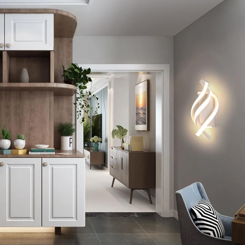 Comely 22W LED fali lámpa modern akril design nappali hálószoba előszoba lépcsőhöz