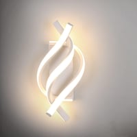 Comely 22W LED fali lámpa modern akril design nappali hálószoba előszoba lépcsőhöz 1