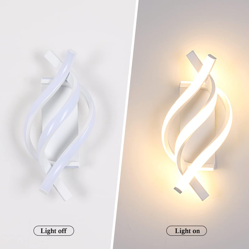 Comely 22W LED fali lámpa modern akril design nappali hálószoba előszoba lépcsőhöz