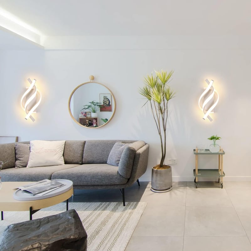 Comely 22W LED fali lámpa modern akril design nappali hálószoba előszoba lépcsőhöz