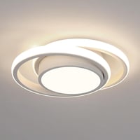 Comely Kerek LED Mennyezeti Lámpa 32W - 2350lm, 4500K Természetes Fehér Fény, 28cm Átmérő, Energiatakarékos, Fürdőszobába, Konyhába, Hálószo 1