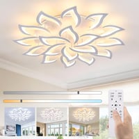 Comely LED mennyezeti lámpa 120W dimmelhető távirányítóval 110cm fehér 1