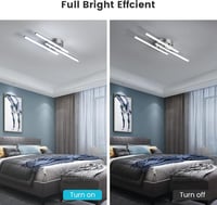 Comely LED mennyezeti lámpa 18W, 6500K hideg fehér, modern design nappalihoz hálóhoz 5