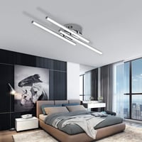 Comely LED mennyezeti lámpa 18W, 6500K hideg fehér, modern design nappalihoz hálóhoz 3