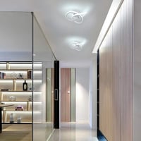 LED stropné svietidlo Comely 30W 3375lm, moderné hliníkové osvetlenie do obývačky, spálne, na chodbu, do kuchyne a na balkón, studené biele svetlo 6500K 8