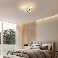 Comely LED Stropna Svjetiljka 30W 3375lm, Moderna Aluminijska Rasvjeta za Dnevni Boravak, Spavaću Sobu, Hodnik, Kuhinju i Balkon, Topla Bijela 3000K, 30 cm, Srebrna 7
