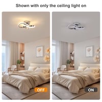 Comely LED Stropna Svjetiljka 30W 3375lm, Moderna Aluminijska Rasvjeta za Dnevni Boravak, Spavaću Sobu, Hodnik, Kuhinju i Balkon, Topla Bijela 3000K, 30 cm, Srebrna 4