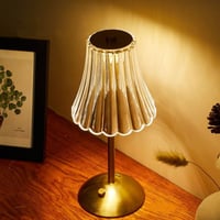 Comely Wireless LED Asztali Lámpa Érintésvezérléssel, Dimmezhető, Újratölthető 6