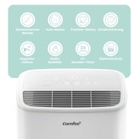 Dezumidificator Comfee CDDOE-10DEN7-QA3(EU) 10 litri/zi, pentru încăperi de 40 m³, dezghețare automată, blocare pentru copii, reducere a zgomotului, agent frigorific R290 2