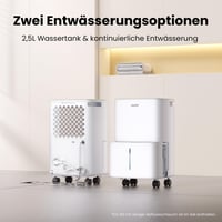 Dezumidificator Comfee CDDOE-10DEN7-QA3(EU) 10 litri/zi, pentru încăperi de 40 m³, dezghețare automată, blocare pentru copii, reducere a zgomotului, agent frigorific R290 8