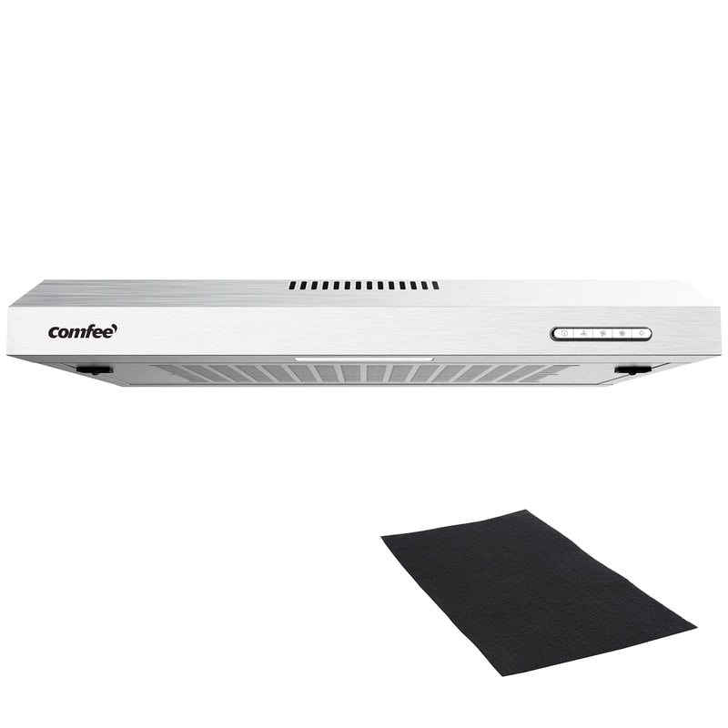 Hota incorporabilă Comfee CHU 3.6F17BS 60 cm - 200 m³/h - argintiu