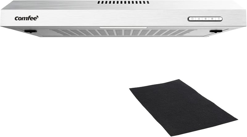 Comfee CHU 3.6F17BS 60 cm beépíthető páraelszívó rozsdamentes acél szűrővel
