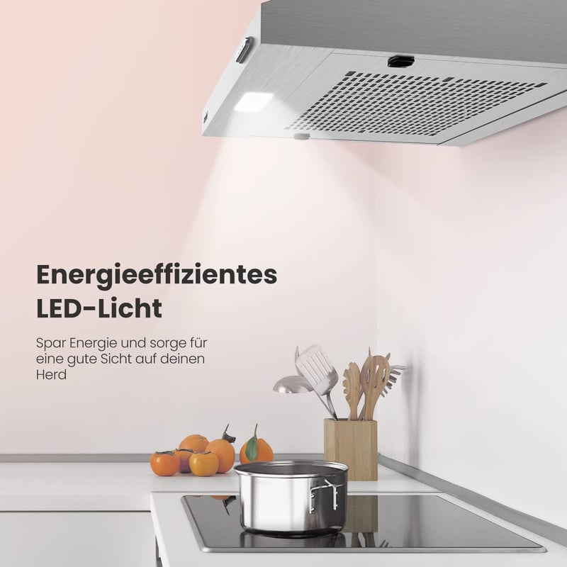 Comfee CHU 3.6F17BS 60 cm beépíthető páraelszívó rozsdamentes acél szűrővel