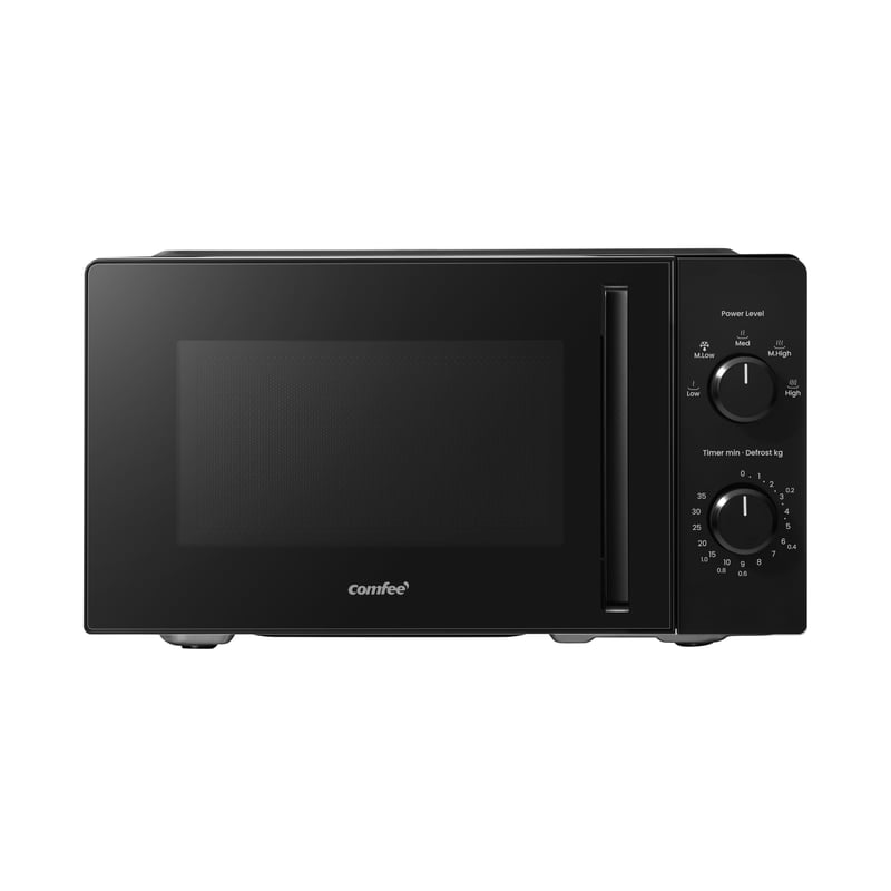 Mikrovlnná rúra Comfee CMO-MM20L2NFPE(BK), 20 litrov, 700 W, 5 úrovní výkonu, rýchle rozmrazovanie, kompaktný dizajn, čierna