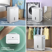 COMFEE Easy Dry 16L/nap Párátlanító, 4 Üzemmód, 3L Víztartály, Ruhaszárító Funkció, 44m² Területre, Automata Kikapcsolás, Mosható Szűrő 6