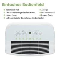 Dezumidificator Comfee MDDF-20DEN7 20L/24h, pentru încăperi de 100m³ (40m²), rezervor 3L, WiFi, control prin aplicație, mod inteligent, temporizator 24h, împotriva umidității 2