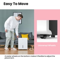 Comfee MDDP-30DEN7 Odvlaživač zraka 30L/24h, za prostorije do 180m³ (80m²), inteligentni način rada, spremnik za vodu 3L, 24-satni timer, za stanove, kupaonice i podrume 7