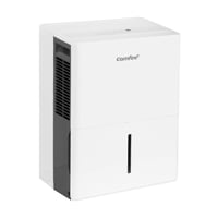 Odvlhčovač vzduchu Comfee MDDPE-50DEN7, 50 l/deň, 6 l nádrž, plocha 116 m², biely, tichý, funkcia sušenia, kolieska, 24-hodinový časovač 3