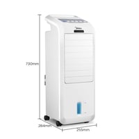 Ochladzovač vzduchu Comfee Midea AC100-16BR, biely - 5 l nádrž na vodu 2
