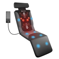 Saltea de masaj pentru întregul corp COMFIER CF-3407-EU cu încălzire, shiatsu și vibrații - negru - 156x45 cm 1