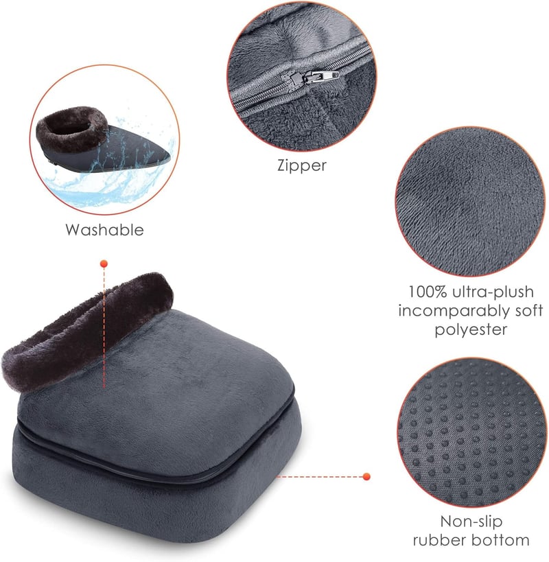 Comfier Lábmasszírozó Melegítéssel és Hőfunkcióval - 32X13.5X31cm