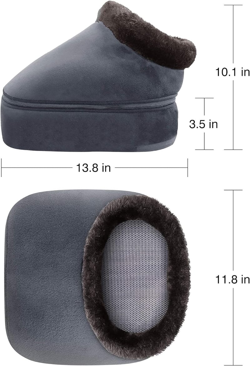 Comfier Lábmasszírozó Melegítéssel és Hőfunkcióval - 32X13.5X31cm