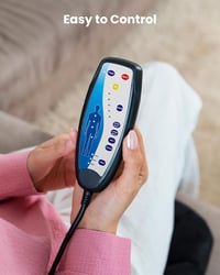 COMFIER Masszázs Ülésmatrac Hővel és Vibráció Funkcióval Hát és Nyak Masszázshoz 7