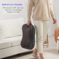 Comfier Shiatsu Hátsó Masszázspárna Hőkezeléssel, Hordozható Masszírozó Szék Irodai Relaxációhoz, Ajándék Nőknek és Férfiaknak 4