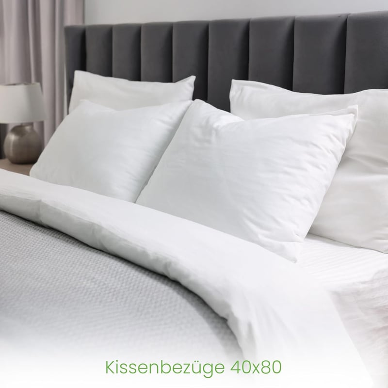 Comfier Sleep 40x80 cm Bambusz Párnahuzat 2 db, Vízálló, Hipoallergén, Cipzáras - 40 x 80 cm
