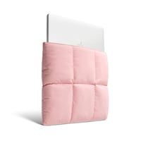 Comfyable Puffy Laptop Sleeve, 13-14 palcové prešívané puzdro na notebook pre ženy, kompatibilné s MacBook Air M5, MacBook Neo, MacBook Pro M5 Pro/Max, ružové 2