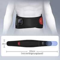 Comfytemp Hátmelegítő Masszázs Öv 9 Hőfokozat 5 Vibráció USB Töltés 6