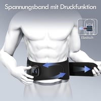Comfytemp Hátmelegítő Masszázs Öv 9 Hőfokozat 5 Vibráció USB Töltés 5