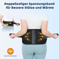 Comfytemp Hőmérséklet-szabályozható Hátmelegítő Öv 25 Wh Akkumulátorral USB Töltéssel 4