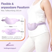 Centură termică pentru ameliorarea crampelor menstruale Comfytemp, centură cu încălzire 5
