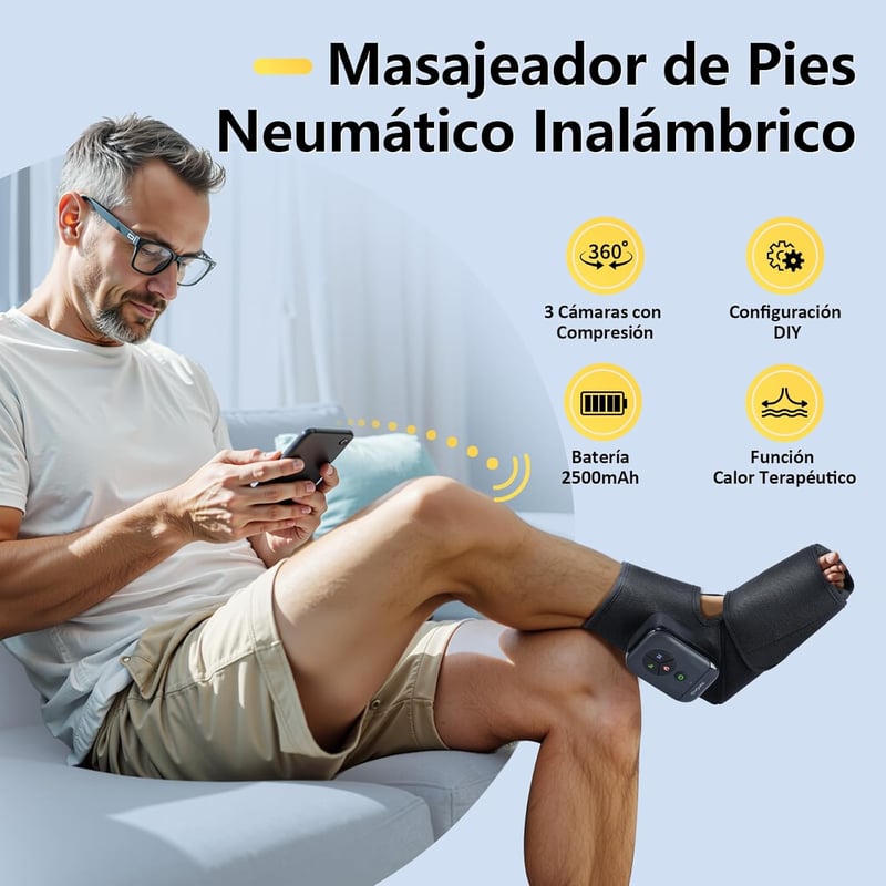 Comfytemp Lábmelegítő Masszírozó Készülék Légnyomásos Technológiával