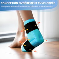 Comfytemp Nagyméretű Jégcsomag Lábfájdalom Enyhítésére, Meleg-Hideg Terápia 6