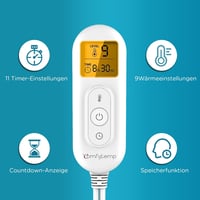 Comfytemp Nyakfűtő Vállmelegítő 9 Hőfokozat Automata Kikapcsolás 3