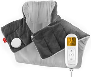 Comfytemp nyak- és vállmelegítő fűtőpárna 9 hőfokozattal, 0,5-9 h automatikus lekapcsolással - 1 kg