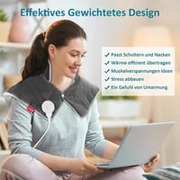 Comfytemp Nyakfűtő Vállmelegítő 9 Hőfokozat Automata Lekapcsolás Ajándék 2