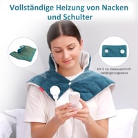 Comfytemp nyak- és vállfűtőpárna 9 fokozattal, automata leállással - 48×56 cm 5