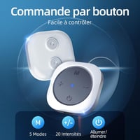 Comfytemp TENS Elektrostimulátor Vezeték Nélküli Kettős Készülék 30 Módus Alkalmazásvezérlés 2