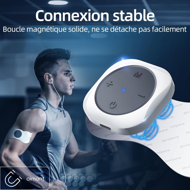 Comfytemp TENS Elektrostimulátor Vezeték Nélküli Kettős Készülék 30 Módus Alkalmazásvezérlés