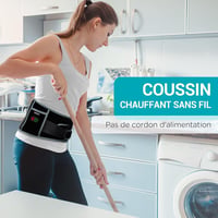 Comfytemp Vezeték Nélküli Derékmelegítő Öv - 3 Masszázsmóddal, Hőterápiás Derékpánt Hátfájásra, Menstruációs és Hasi Fájdalomra, 5000mAh Akk 8