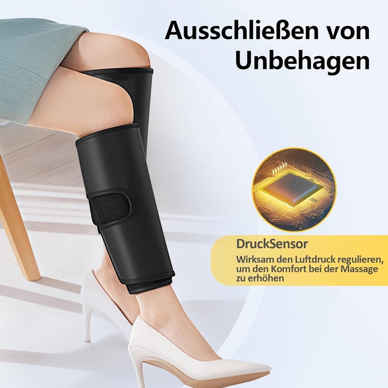 Comfytemp Vezeték nélküli lábmasszírozó légnyomásos fűtéssel 2 db