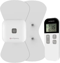 Comfytemp Vezeték nélküli TENS Készülék – Izom- és Idegstimulátor, 15 Mód, 2 Elektrode Párna, Újratölthető 1